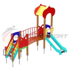 Купить Детский игровой комплекс Полянка ДИК 1603 в Учалах 