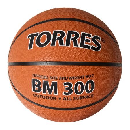 Купить Мяч баскетбольный  "TORRES BM300" р.3  в Учалах 