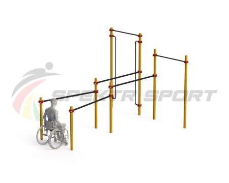 Купить Спортивный комплекс для инвалидов-колясочников WRK-D19_76mm в Учалах 