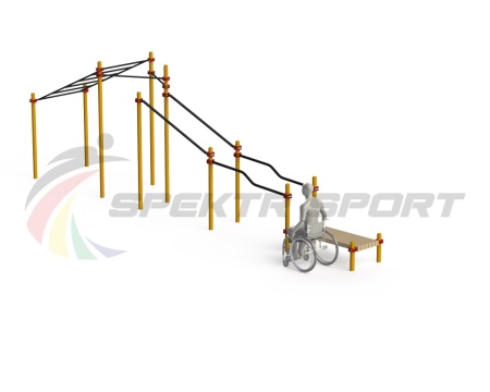 Купить Спортивный комплекс для инвалидов-колясочников WRK-D22_76mm в Учалах 