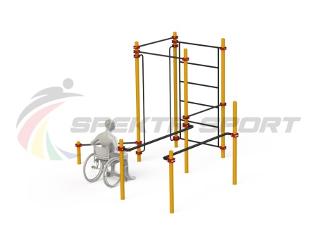 Купить Спортивный комплекс для инвалидов-колясочников WRK-D18_76mm в Учалах 