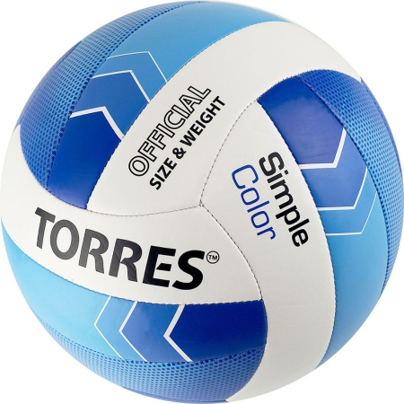 Купить Мяч волейбольный Torres Simple Color любительский р.5 в Учалах 